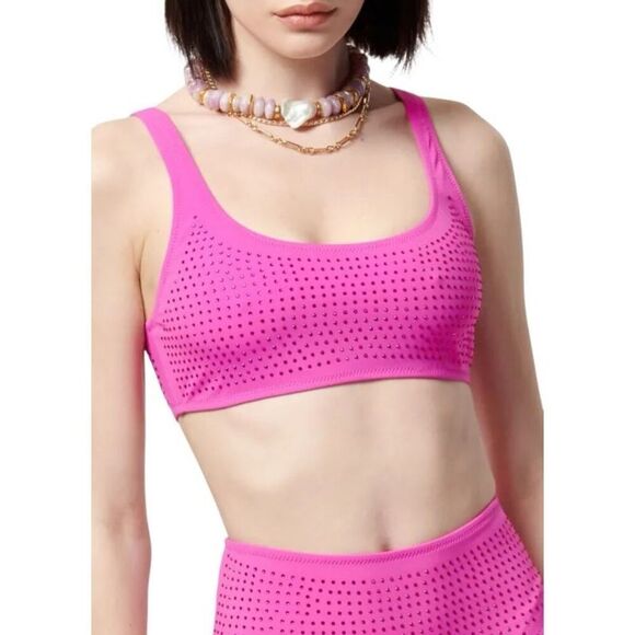 NWT Cami NYC Merari and Merelis High Waist Crystal Bikini Set NWT XS S - Picture 3 of 13